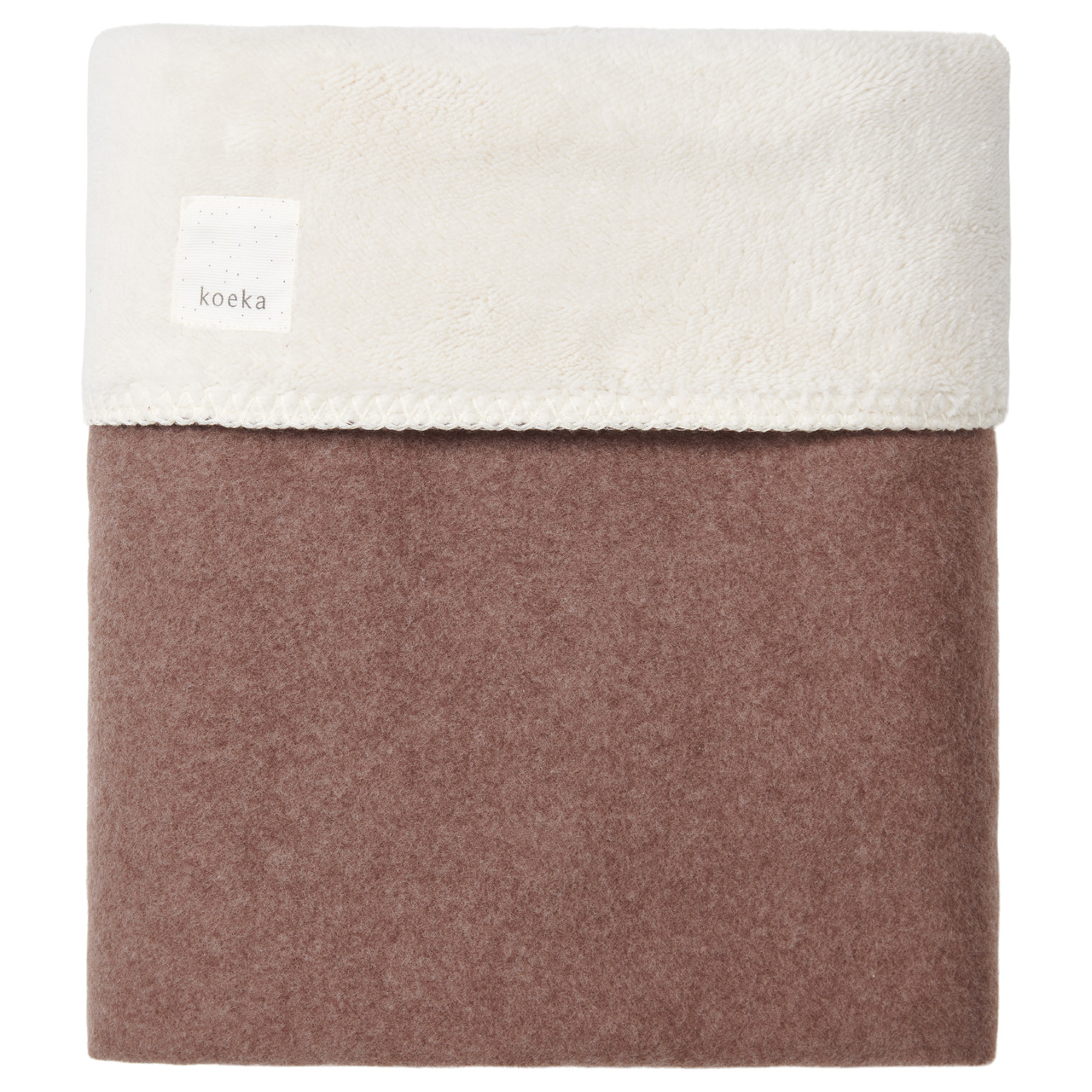 Ledikantdeken Teddy Denver soft wood