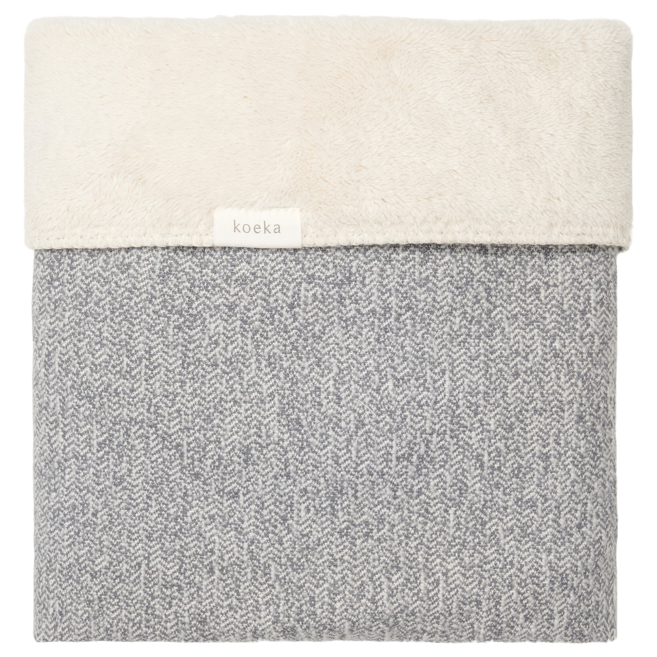 Wiegdeken Teddy Vigo sparkle grey/pebble