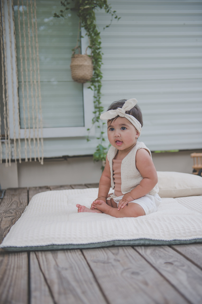 Baby Gilet Florin warm white