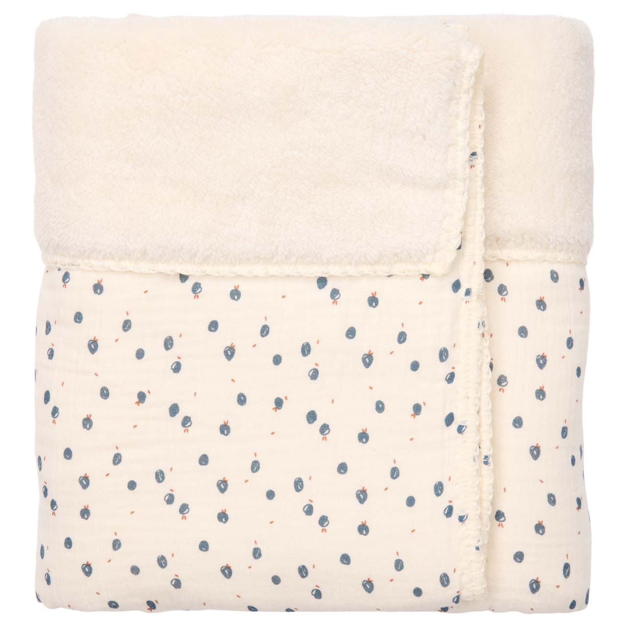 Ledikantdeken Teddy Lugo off white