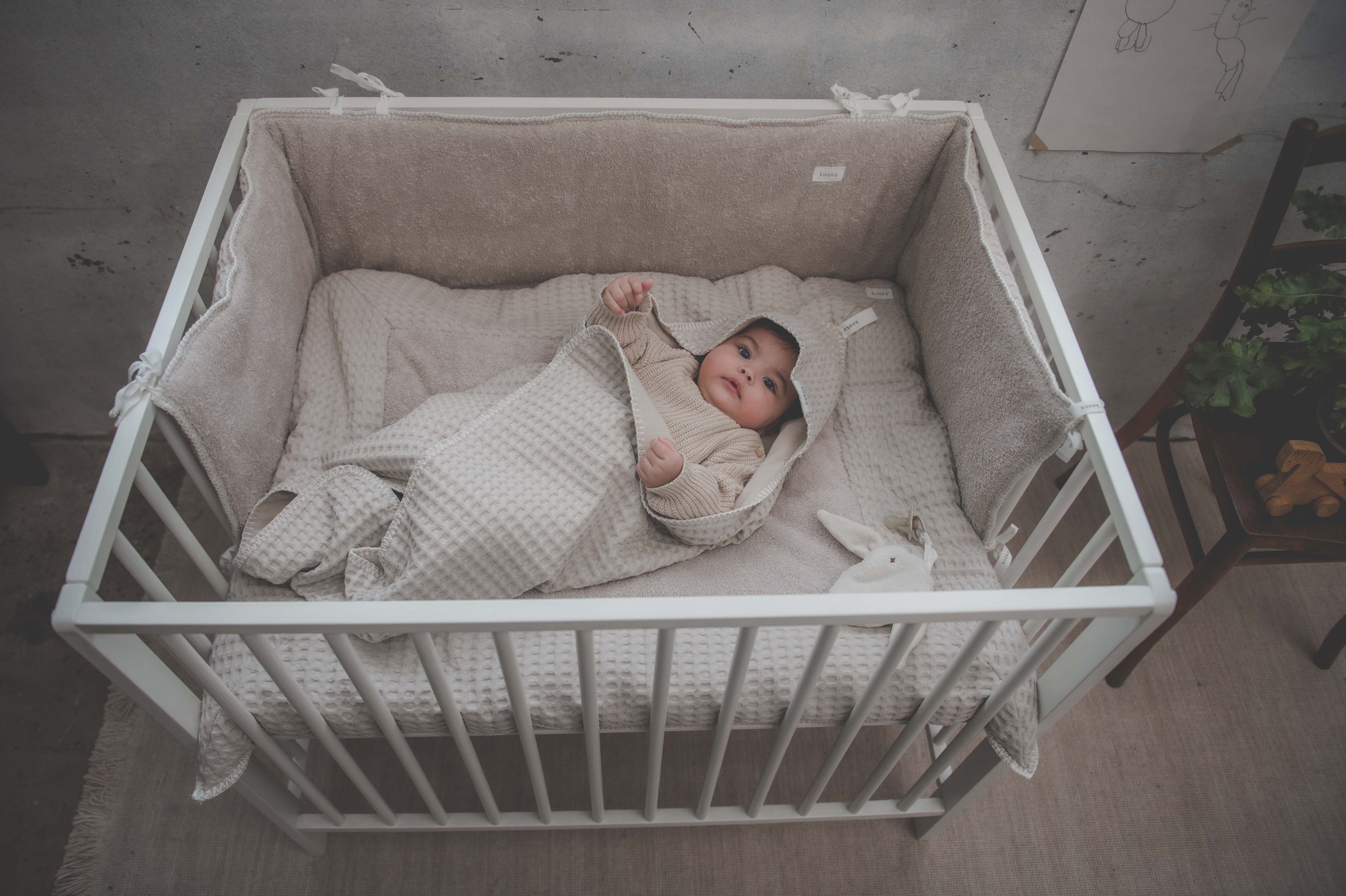 Play pen - / Cot bumper Amsterdam sand