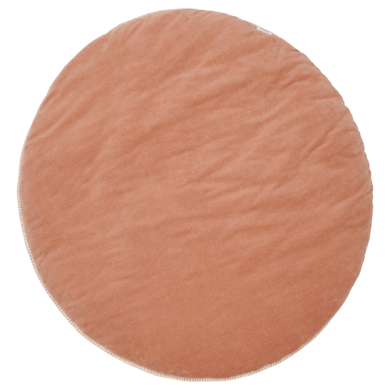 Boxkleed Rond Oddi soft earth/wam white