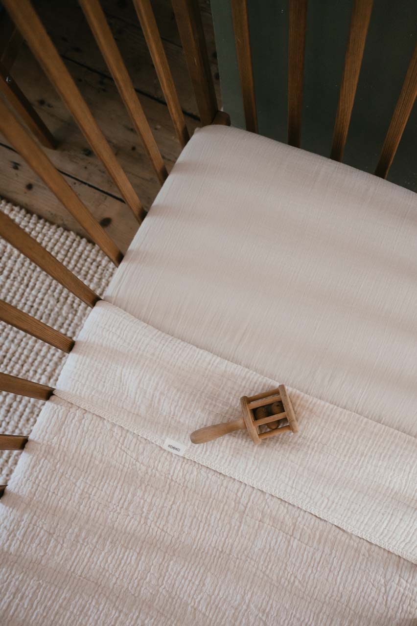 Wiegdeken Rivoli warm white