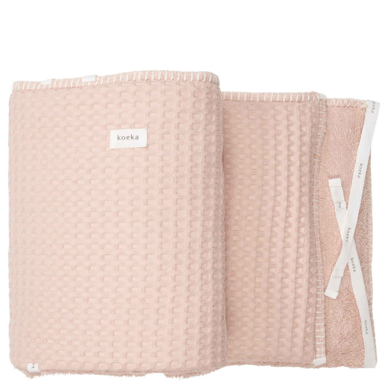 Play pen - / Cot bumper Amsterdam rosa salt