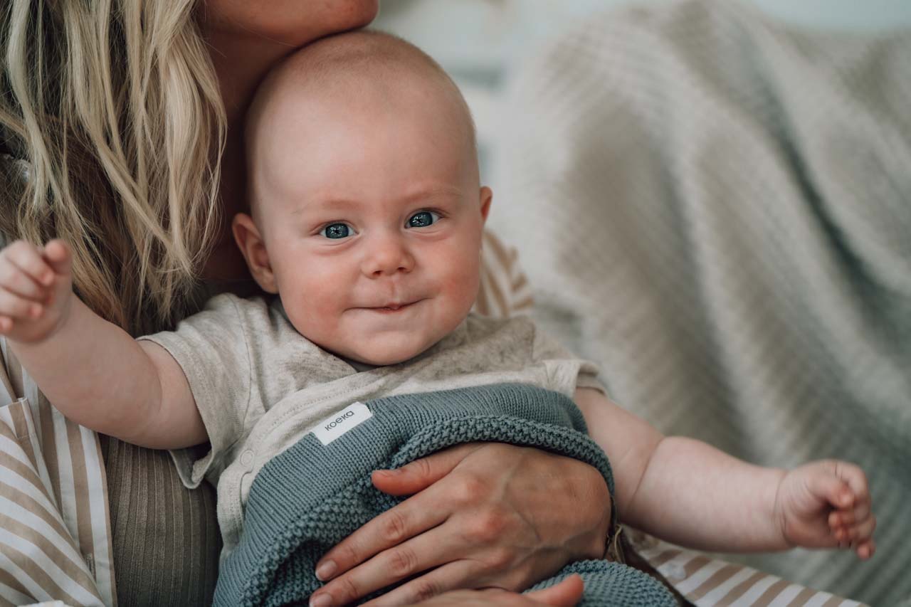 Bassinet blanket Lisbon dew