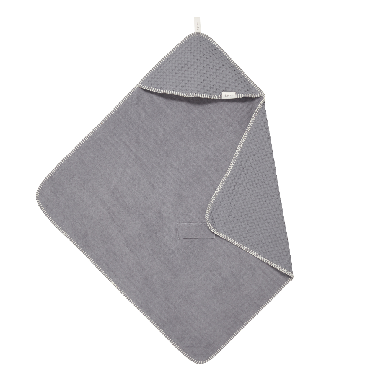 Couverture enveloppante Antwerp steel grey