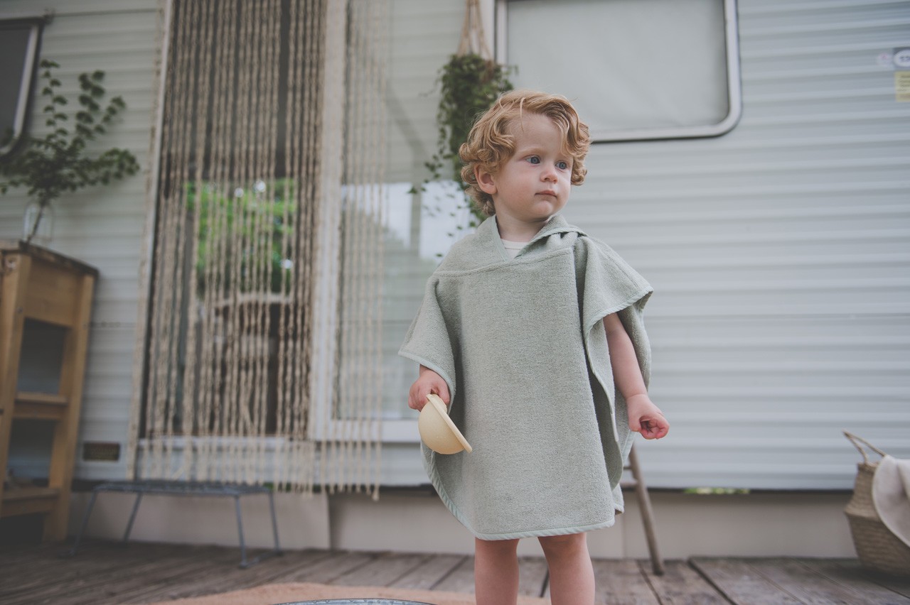 Badponcho Luz sage