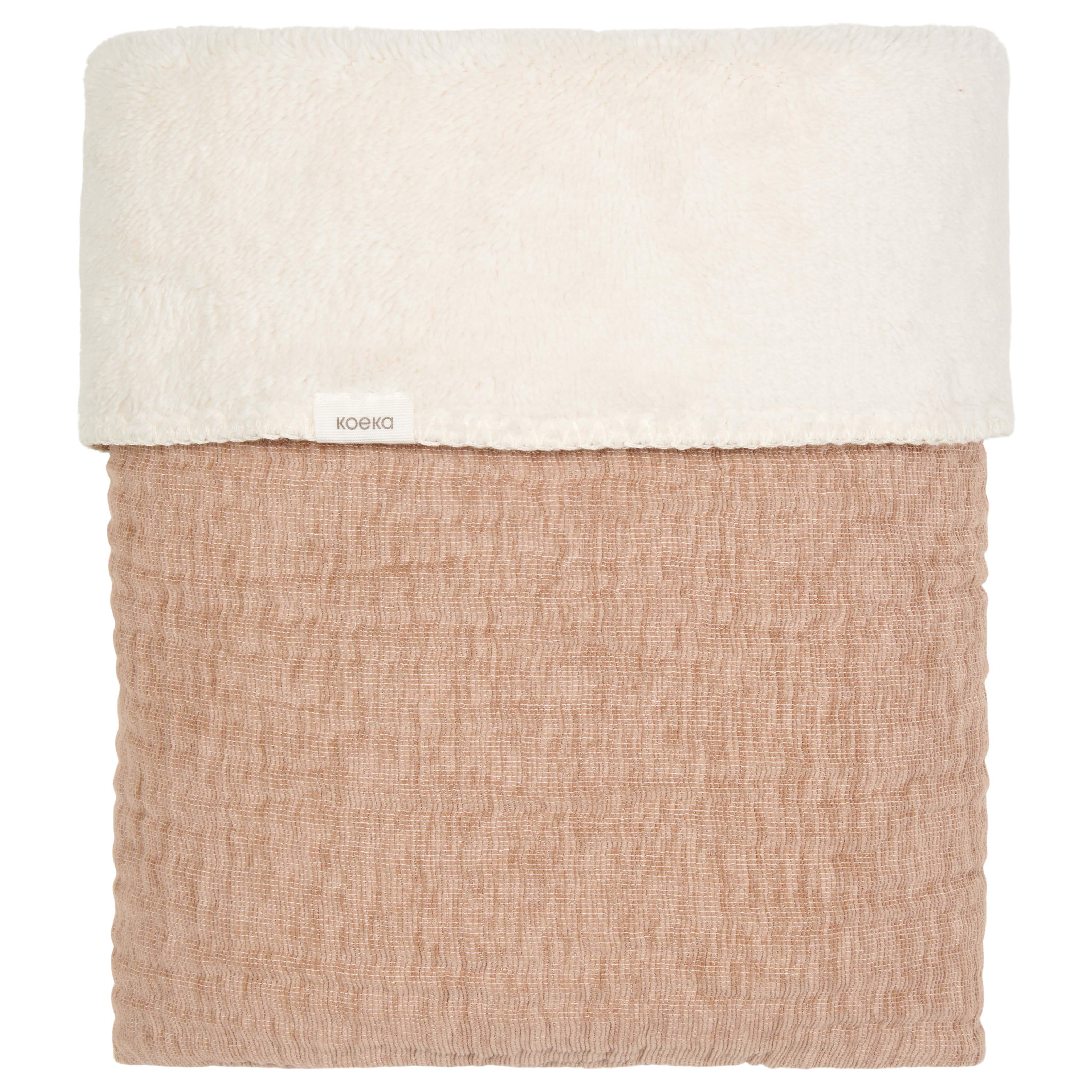 Cot blanket teddy Rivoli caffe