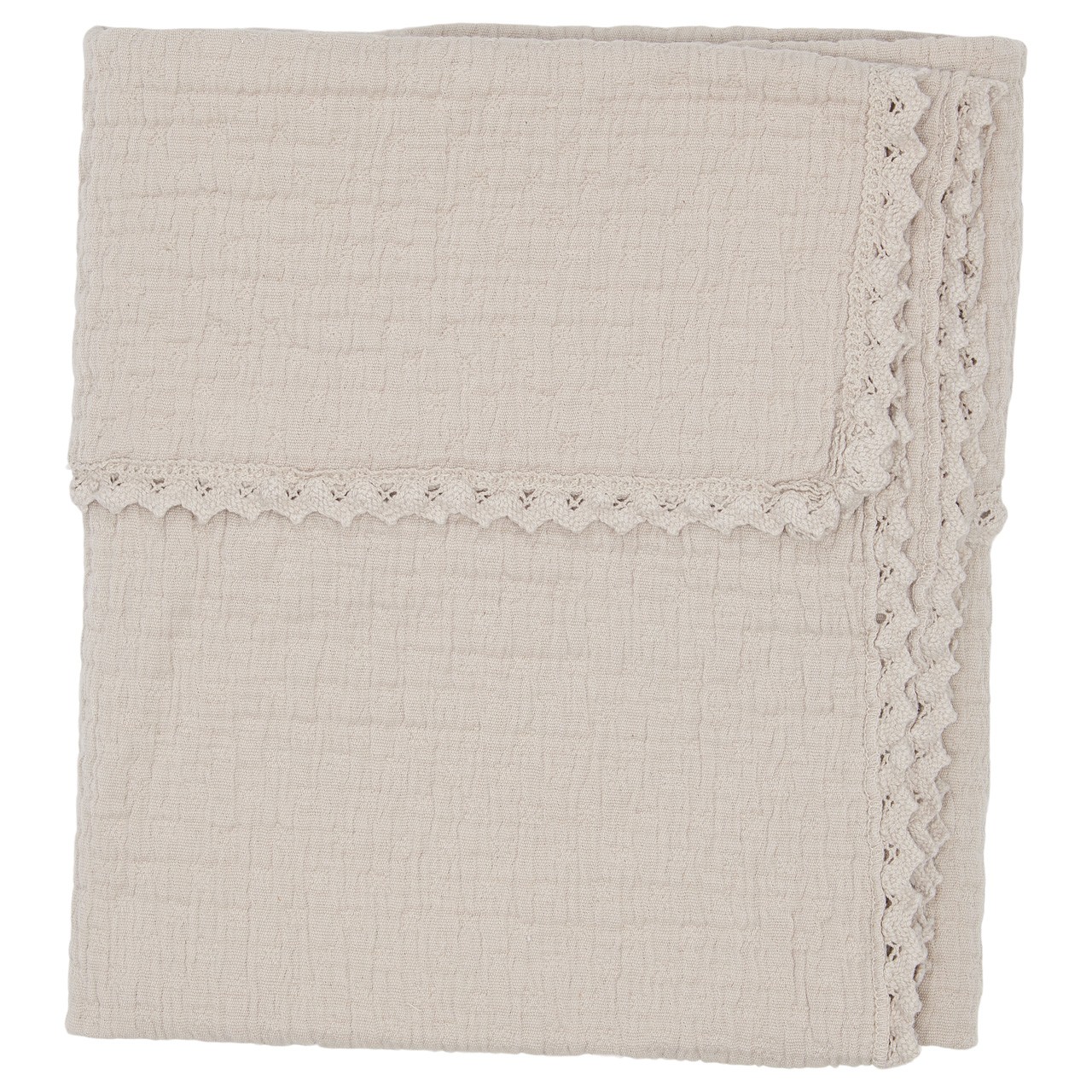 Wiegdeken Lace Elba clay
