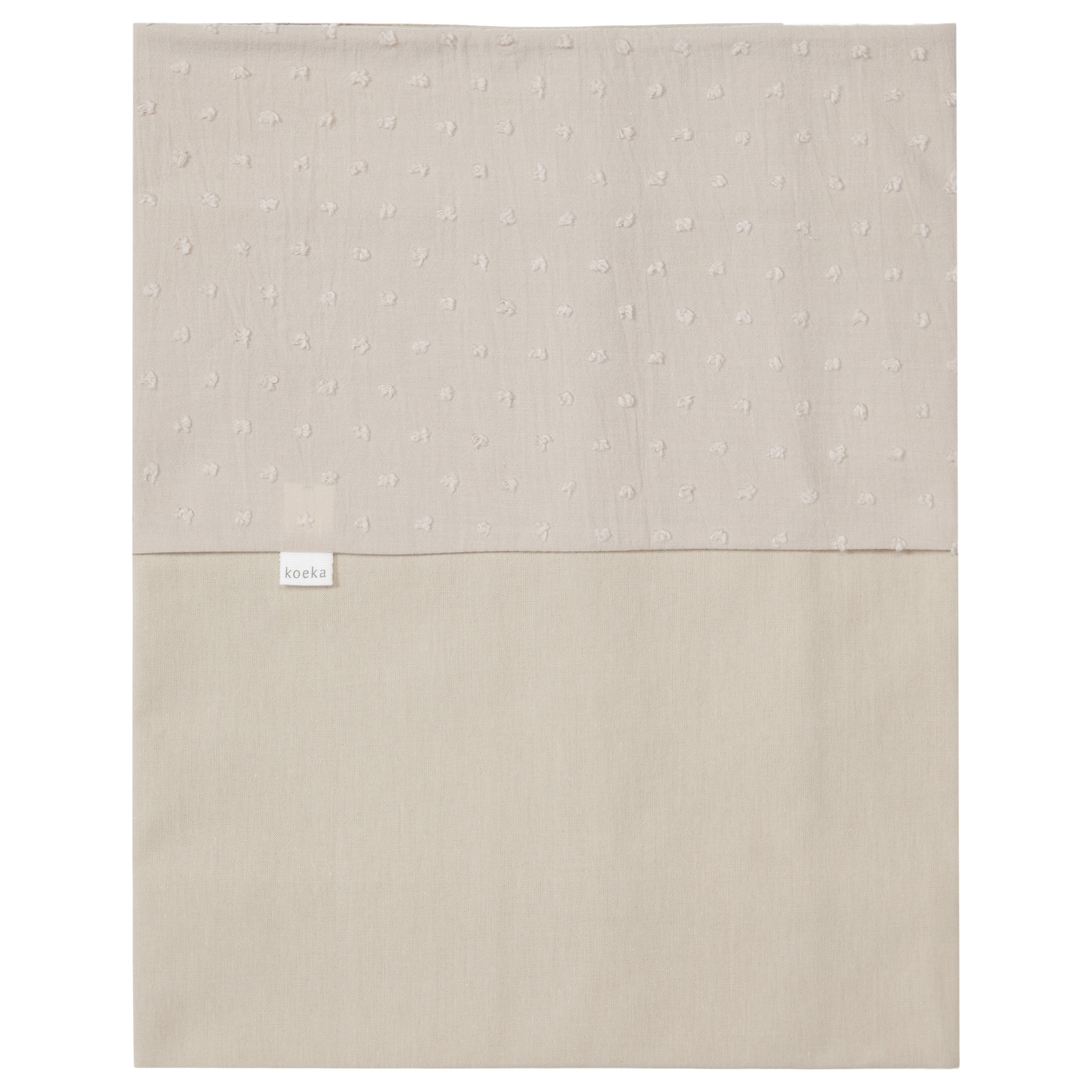 Drap plat lit de bébé Napa clay