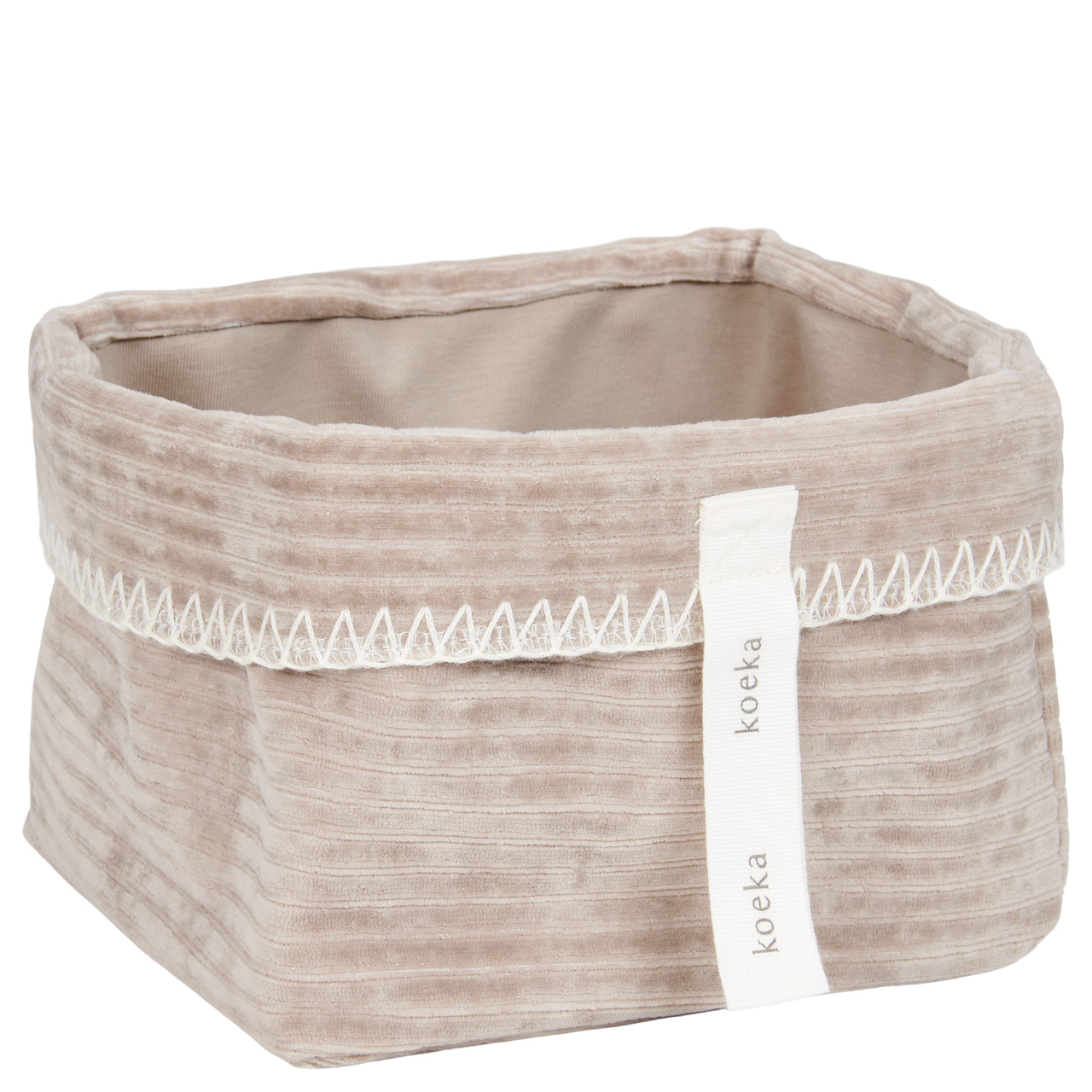 Nursery basket Vik clay