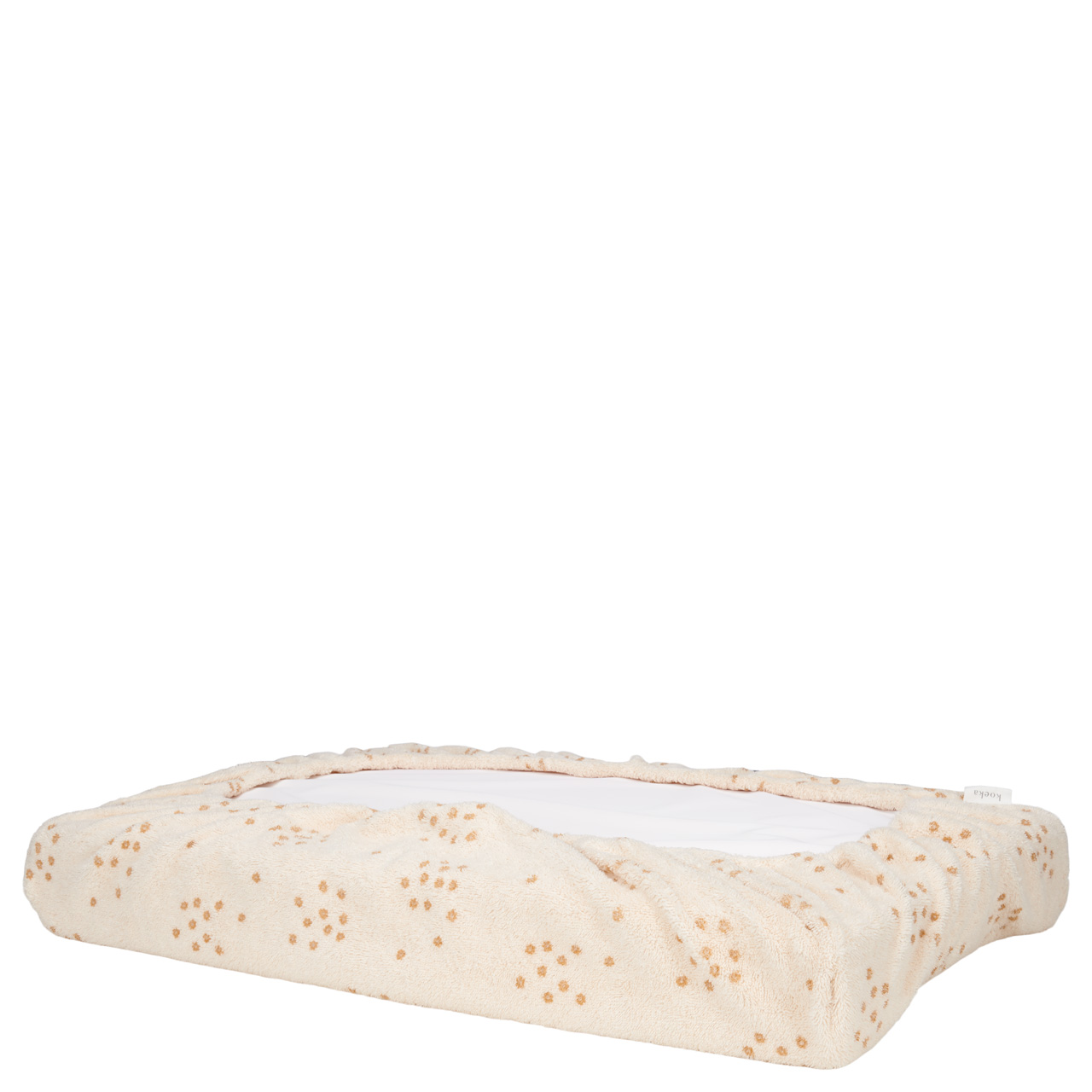 Aankleedkussenhoes Flower Crown natural