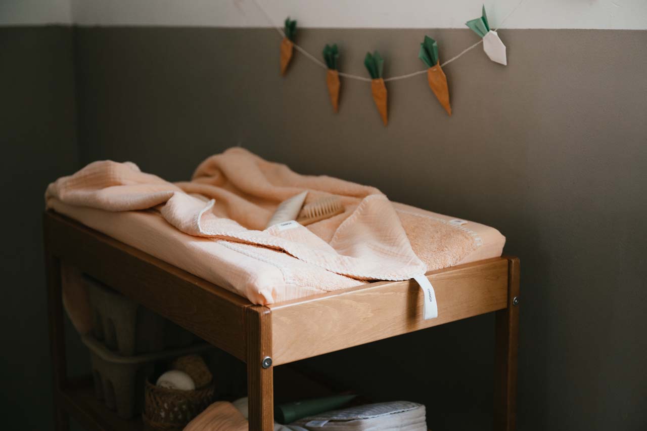 Omslagdoek Faro peach