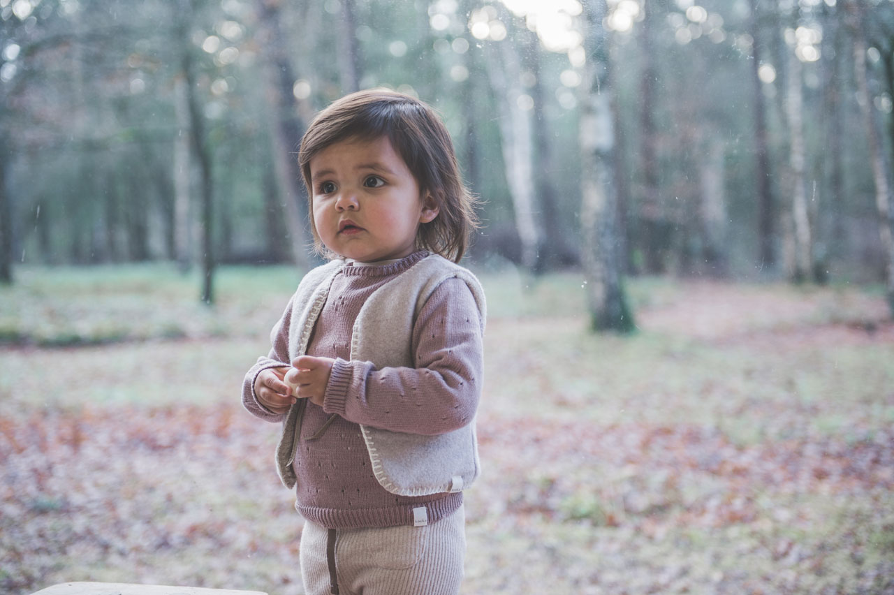 Baby Gilet Reversible Denver clay