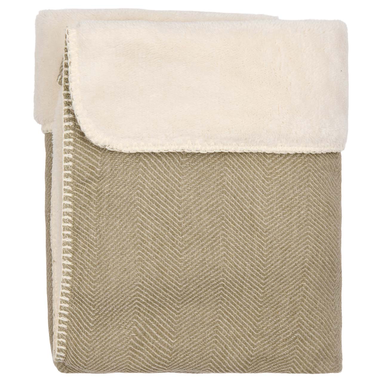Cot blanket teddy Montreal moss