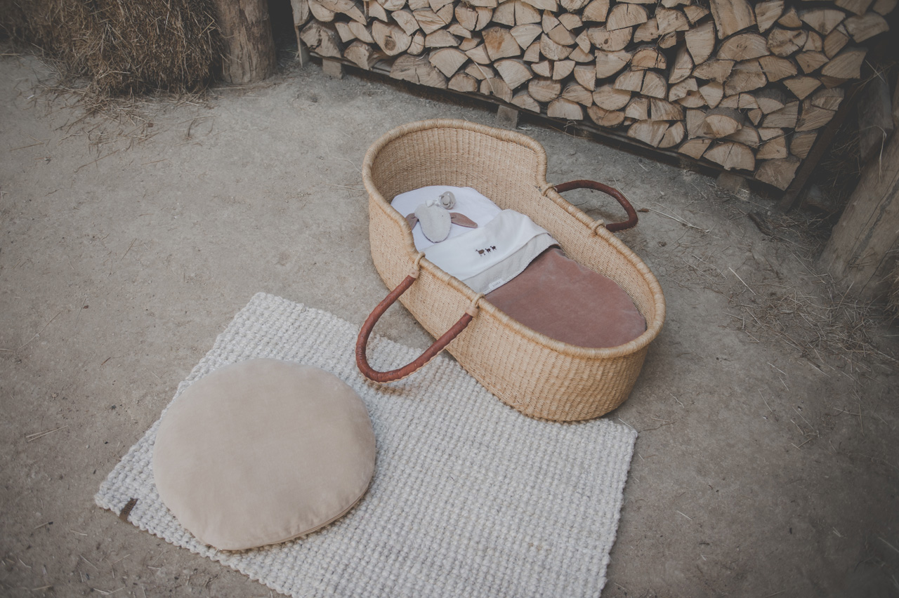 Wiegdeken Teddy Oddi soft earth