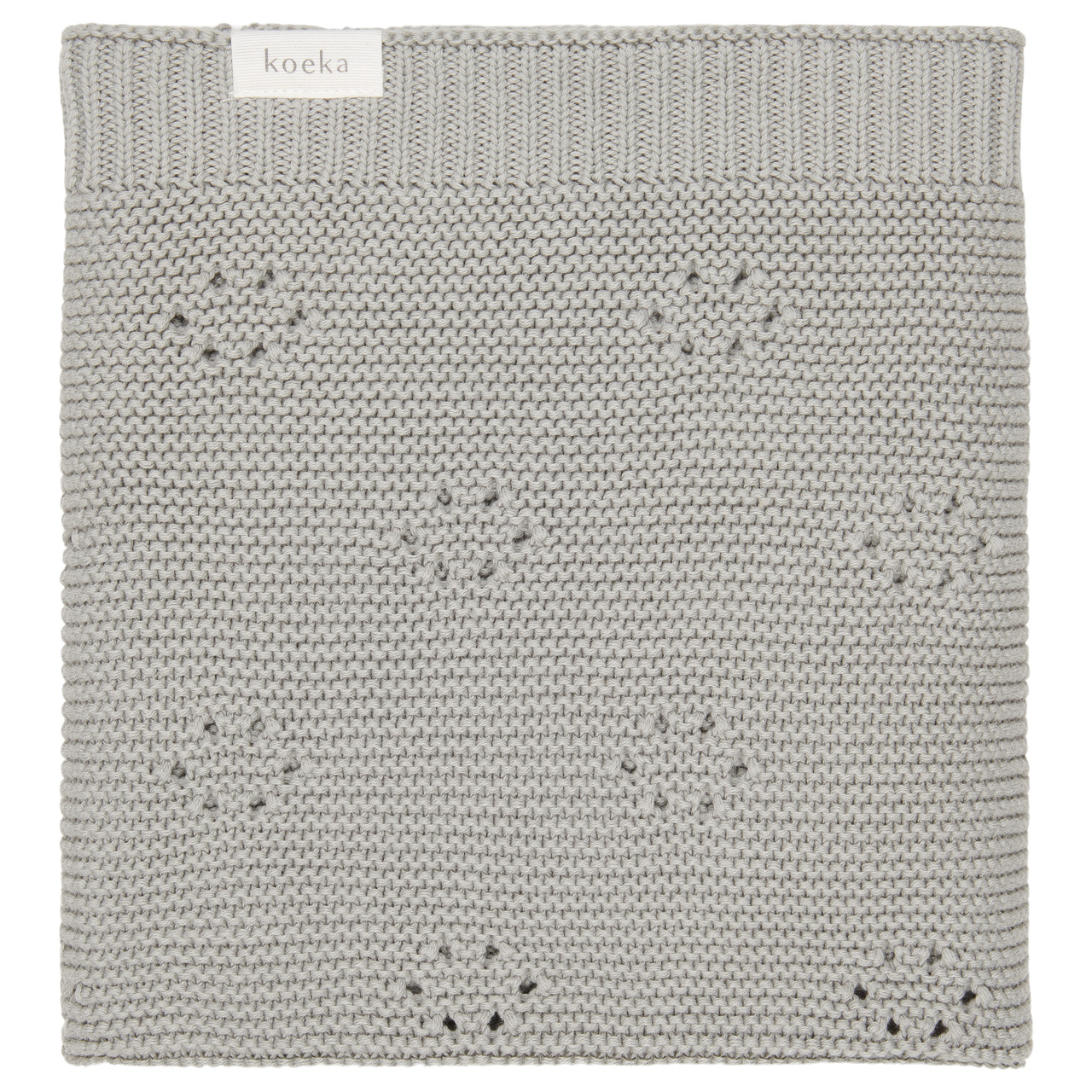 Couverture pour lit bébé Lalinde grey wave
