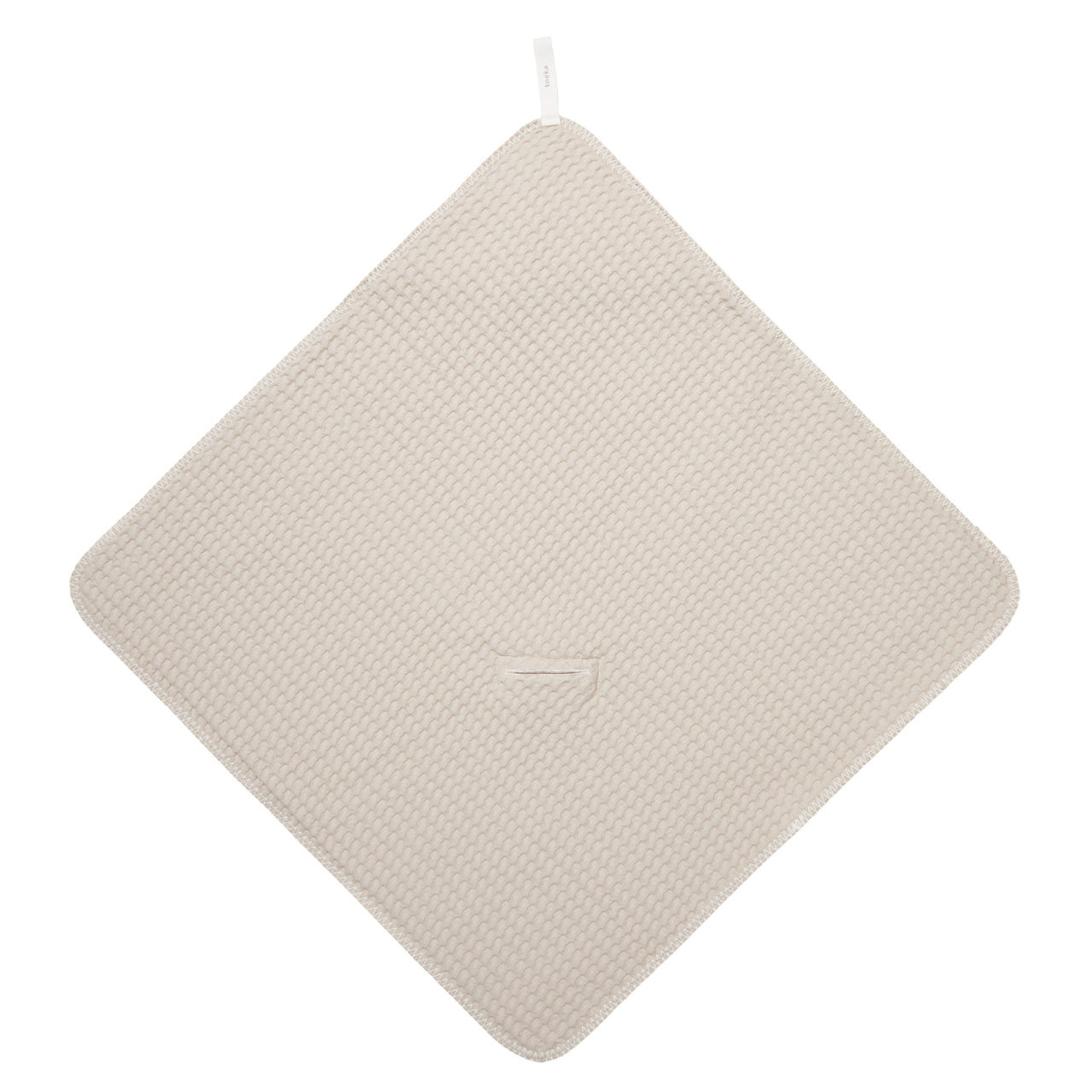 Couverture enveloppante teddy Oslo sand