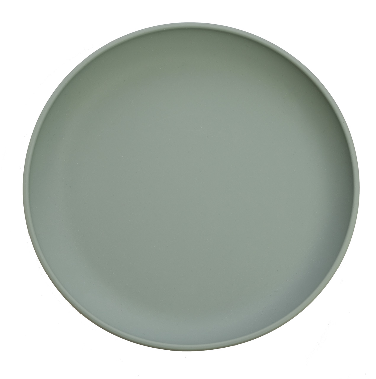 Plate blue clay