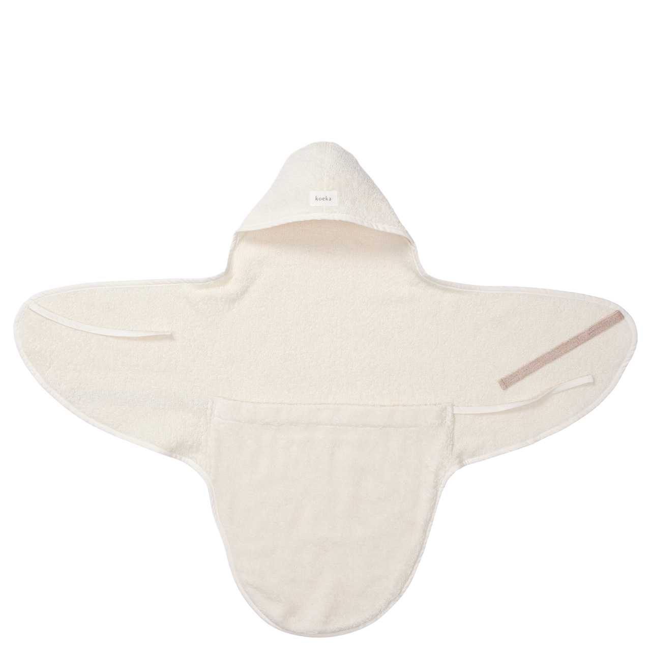 Wrap towel new born Dijon Daily warm white