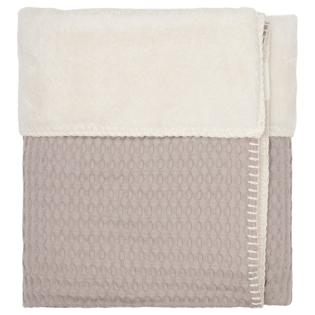 Couverture berceau teddy Oslo clay