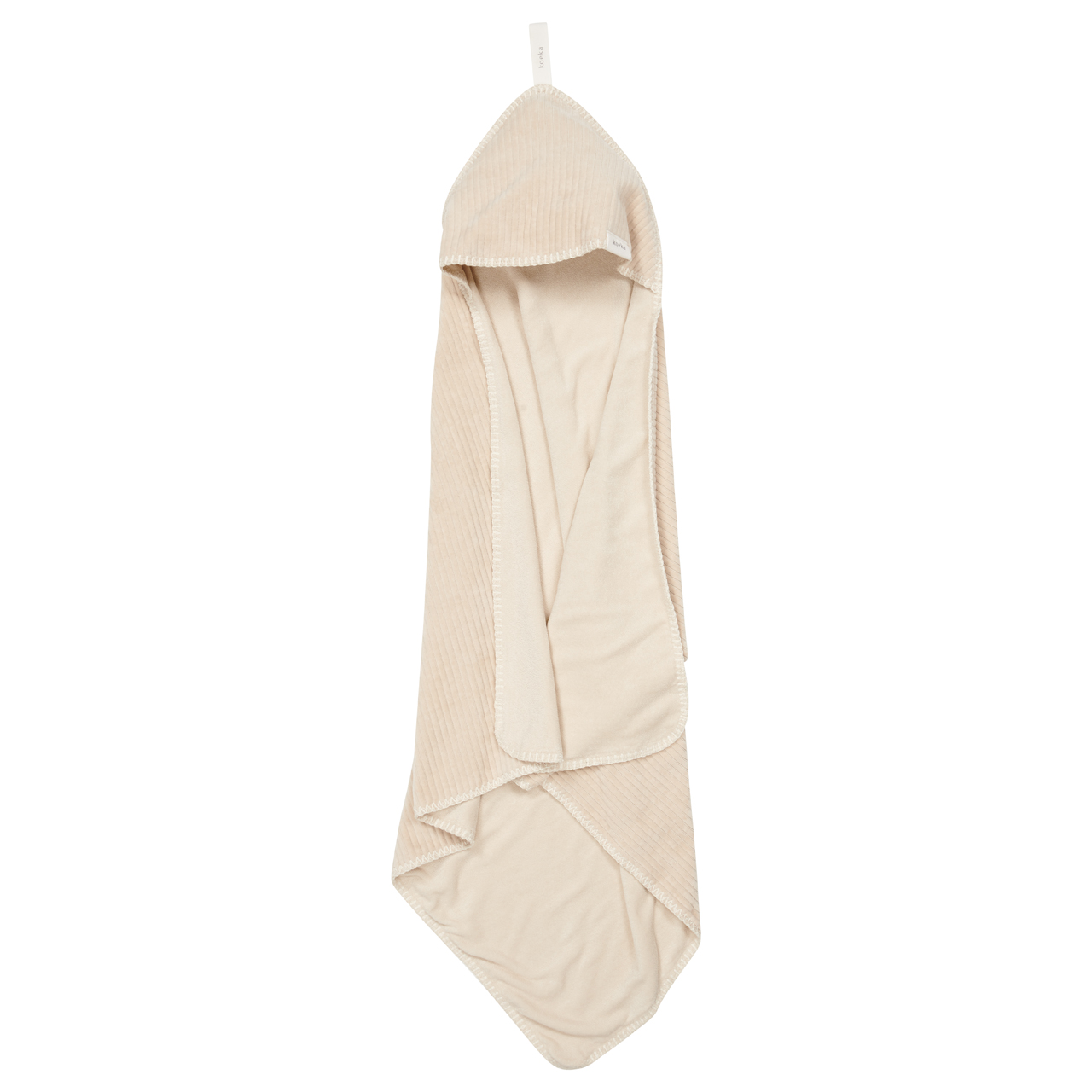 Wrap towel stretch terry Vik sand