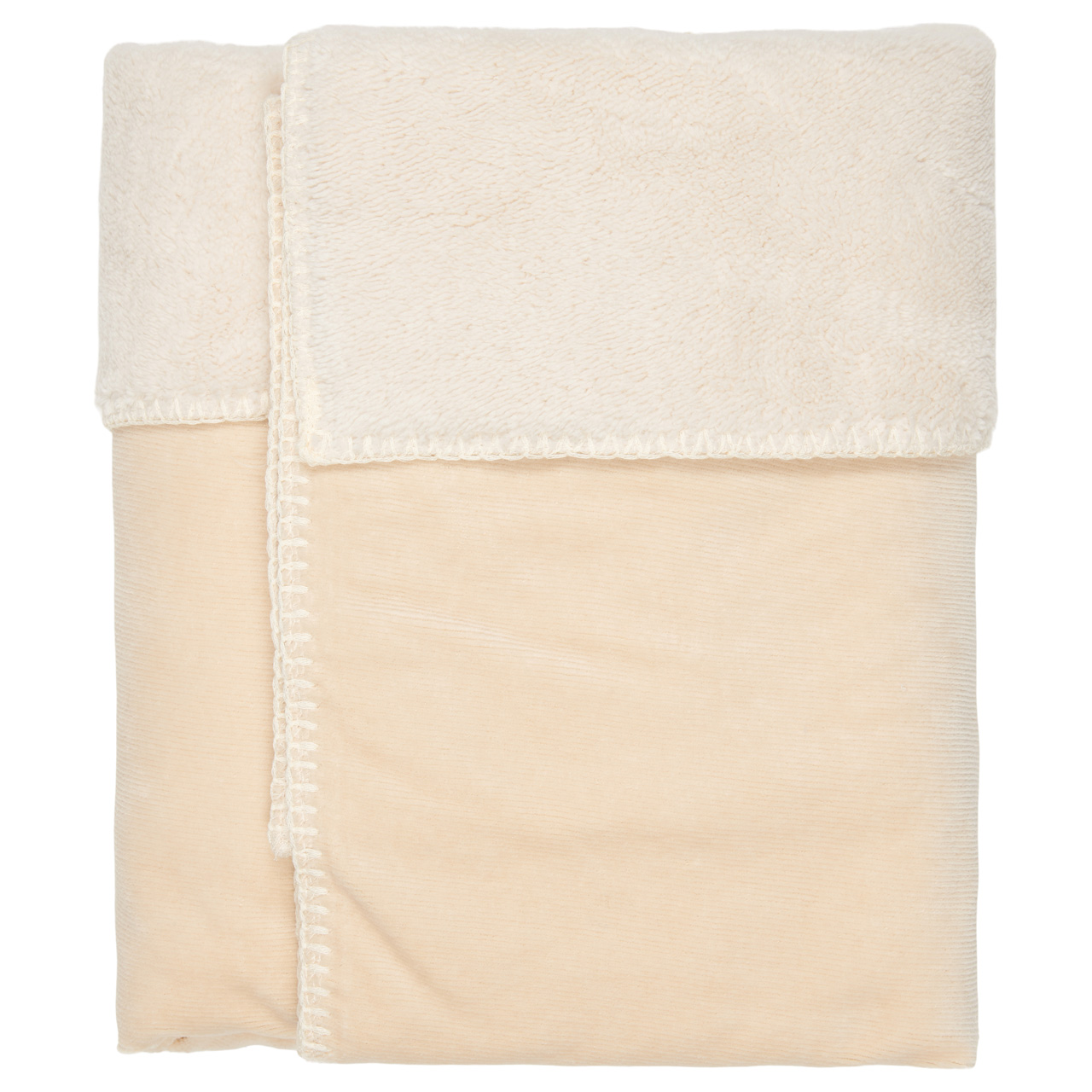 Eenpersoonsdeken Teddy Oddi warm white