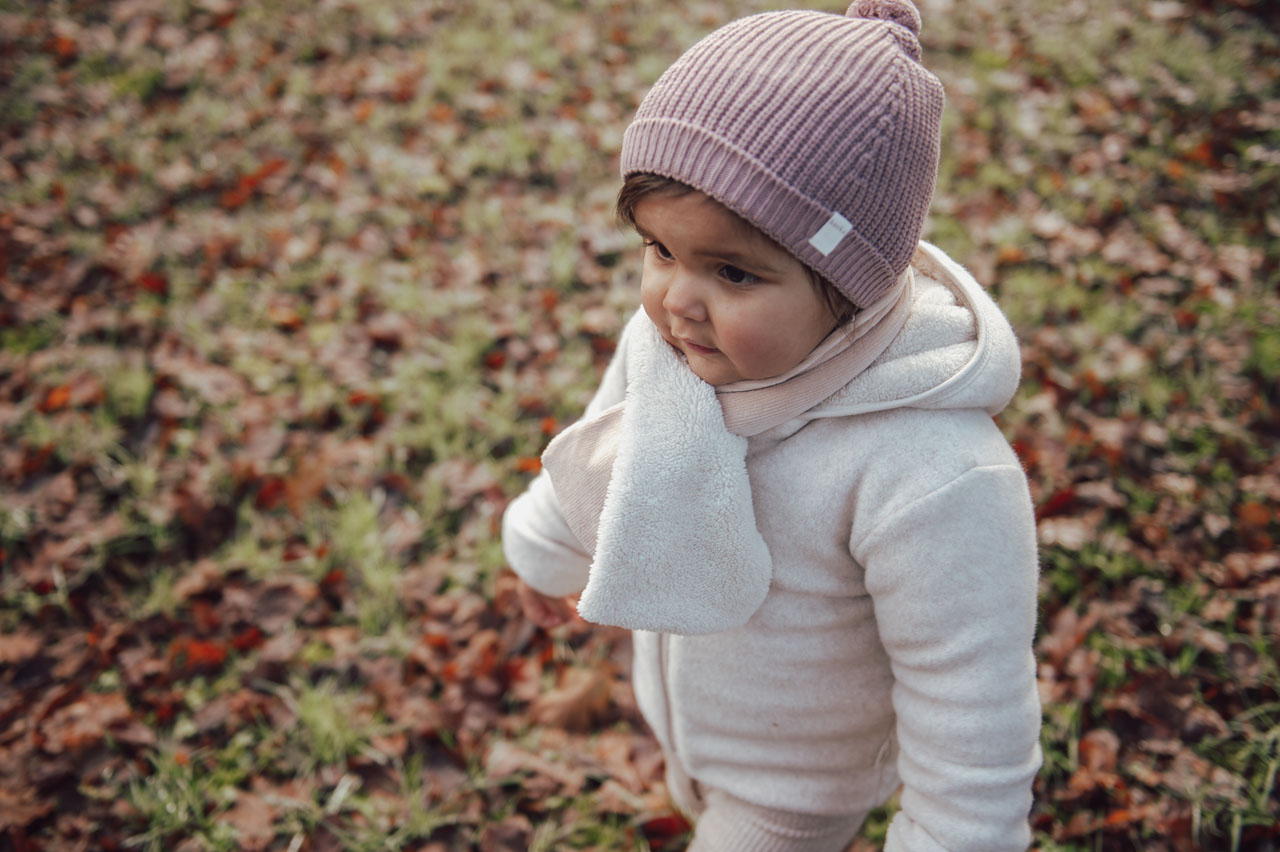 Baby Mutsje Dinan mauve