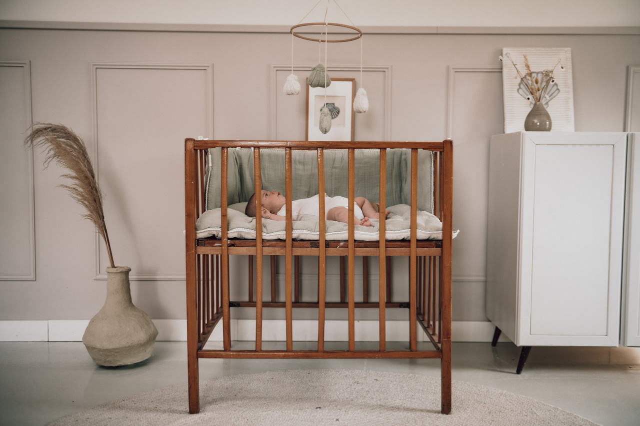 Play pen - / Cot bumper Faroo sage