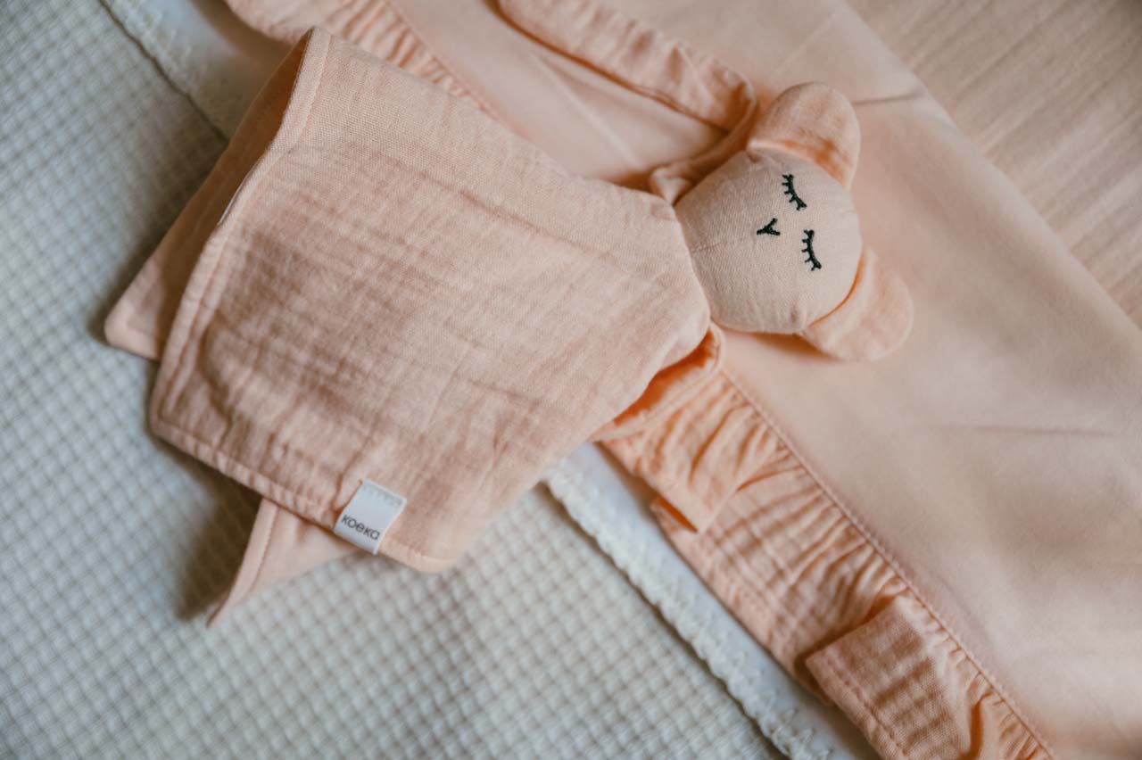 Knuffel Ella peach