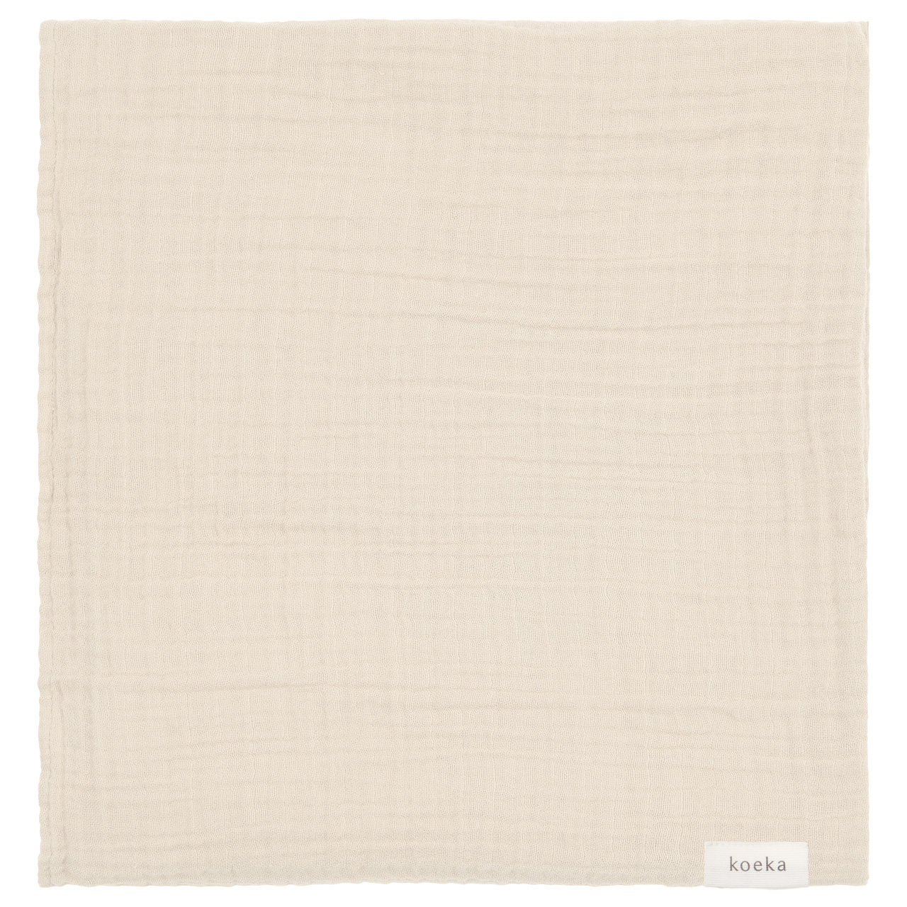 Musselin tuch Faro warm white