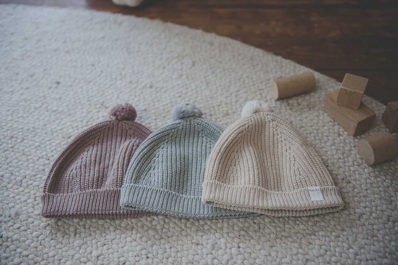 Baby Mutsje Dinan mauve