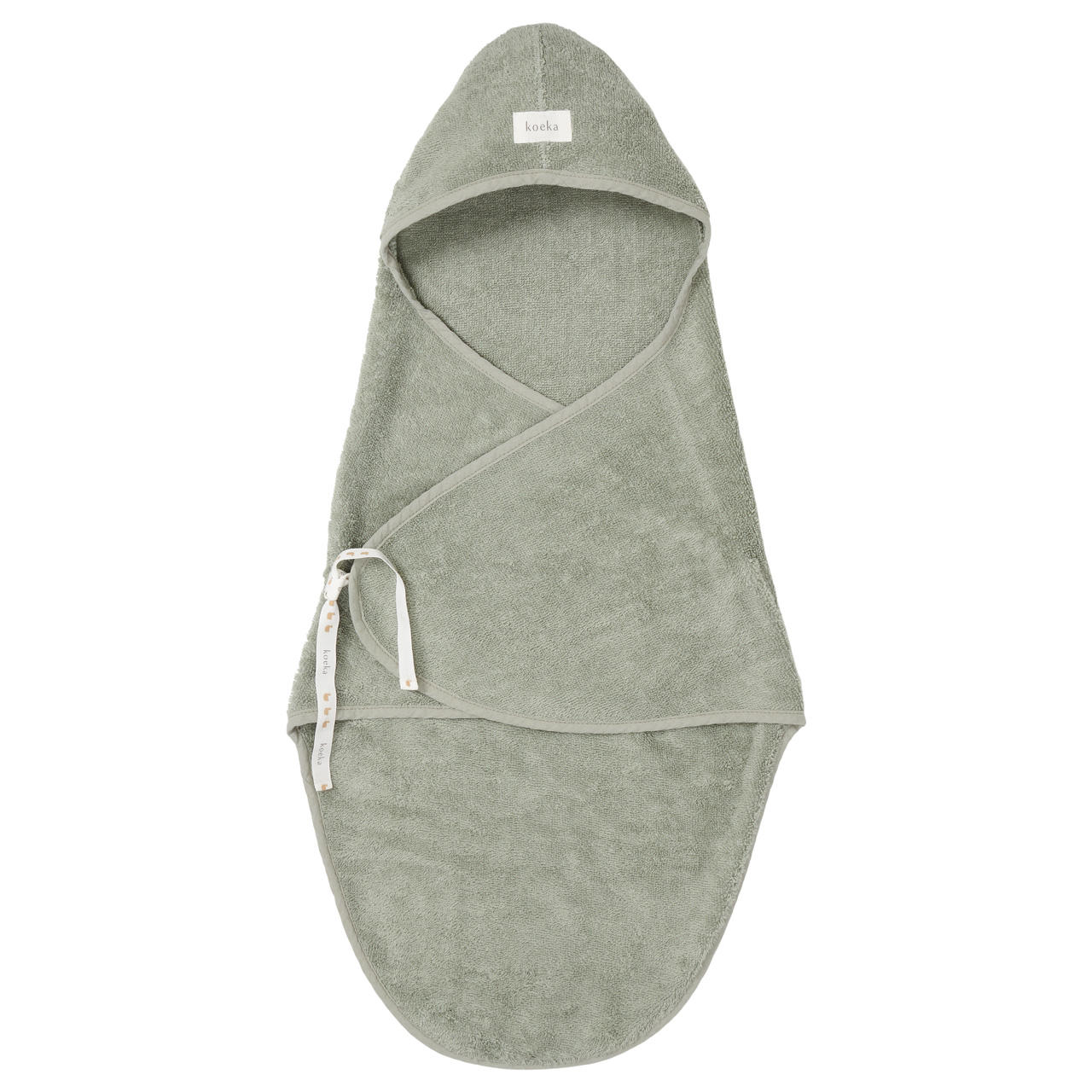Omslagdoek Newborn Dijon Daily shadow green