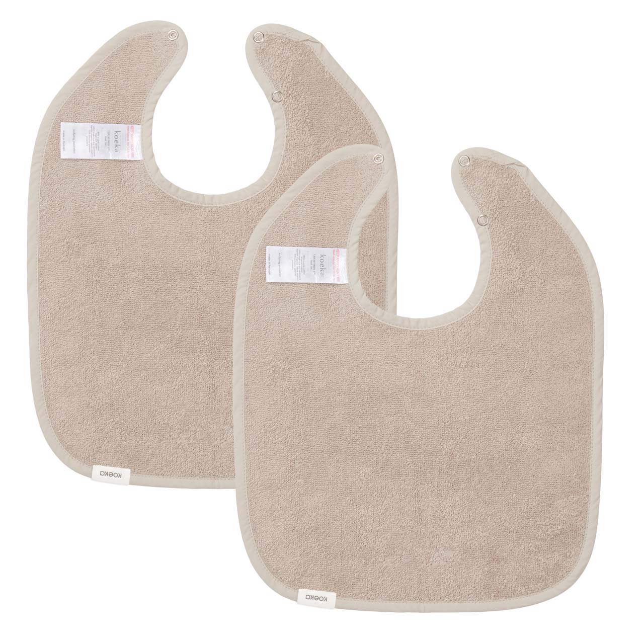 Bib 2-pack Dijon Daily clay